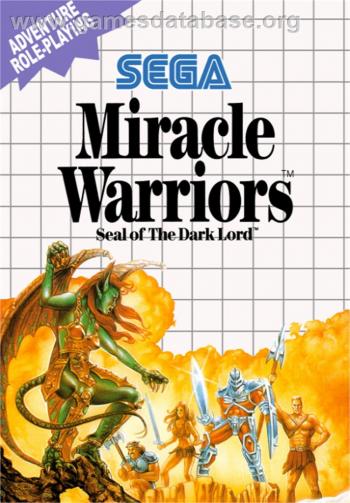 Cover Miracle Warriors - Seal of the Dark Lord for Master System II